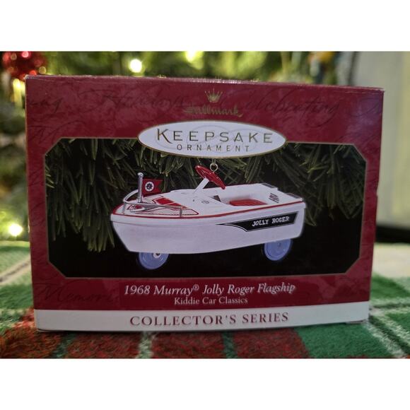 Hallmark 1968 Murray Jolly Roger Flagship Keepsake Ornament Kiddie Car classics - Picture 1 of 6